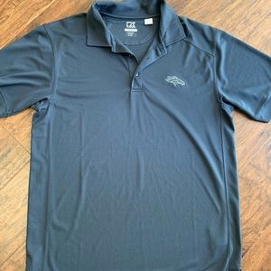 Blue Grey Broncos Polo